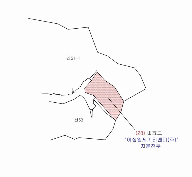 2024타경12079 경상북도 울진군 평해읍 학곡리 산52 임야 경매 이미지
