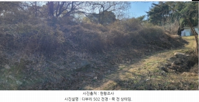 2024타경101957 경상북도 칠곡군 가산면 다부리 502 농지 경매 이미지