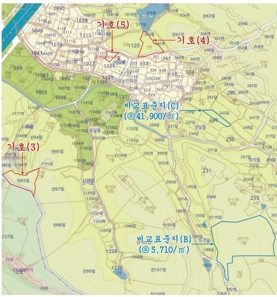 2024타경124011 경상북도 영천시 금호읍 구암리 산93 임야 경매 이미지