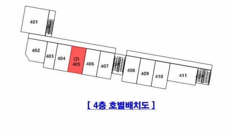 2025타경3501 부산광역시 사하구 다대낙조2길 100, 다대동롯데캐슬몰운대아파트 주상가동 4층 405호 근린상가 경매 이미지