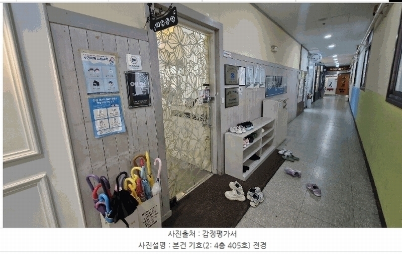 2025타경3501 부산광역시 사하구 다대낙조2길 100, 다대동롯데캐슬몰운대아파트 주상가동 4층 405호 근린상가 경매 이미지