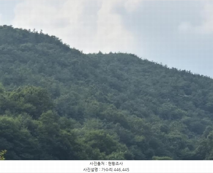 2025타경33468 전라남도 화순군 동복면 가수리 445 농지 경매 이미지