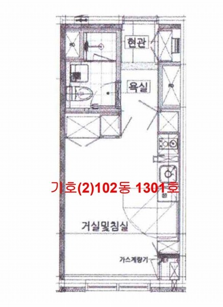 2024타경55656 경기도 평택시 경기대로 945, 평택고덕아이파크 102동 13층 1301호 오피스텔[계약18평형] 경매 이미지