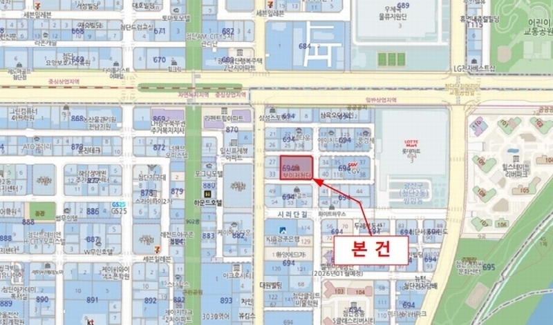 2025타경6934 광주광역시 광산구 쌍암동 694-28 근린상가 경매 이미지