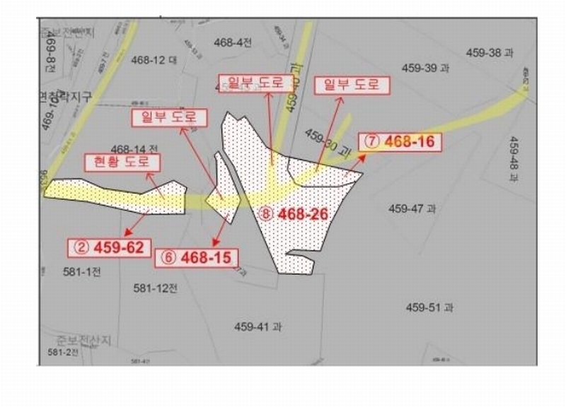 2025타경34432 전라남도 화순군 동면 복암리 468-15 농지 경매 이미지
