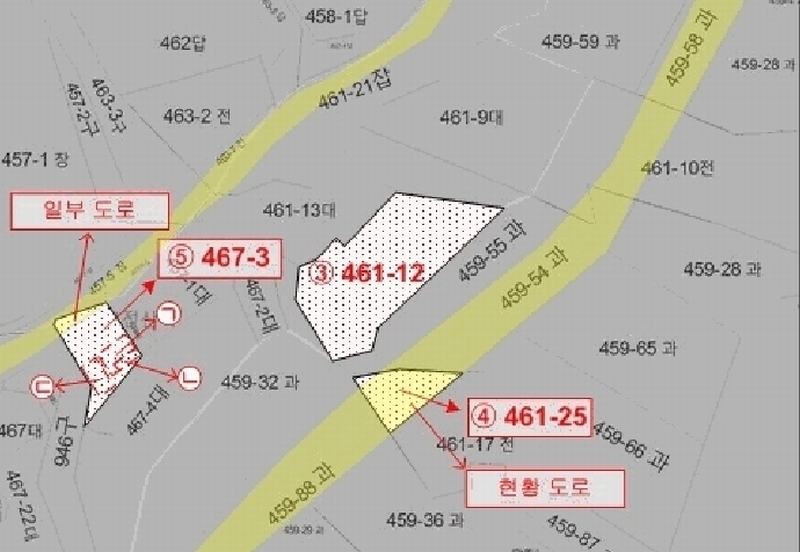 2025타경34432 전라남도 화순군 동면 복암리 461-25 농지 경매 이미지