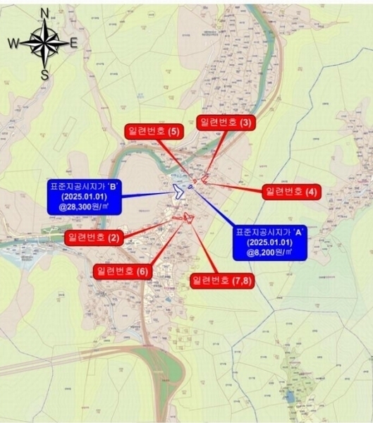 2025타경34432 전라남도 화순군 동면 복암리 461-25 농지 경매 이미지