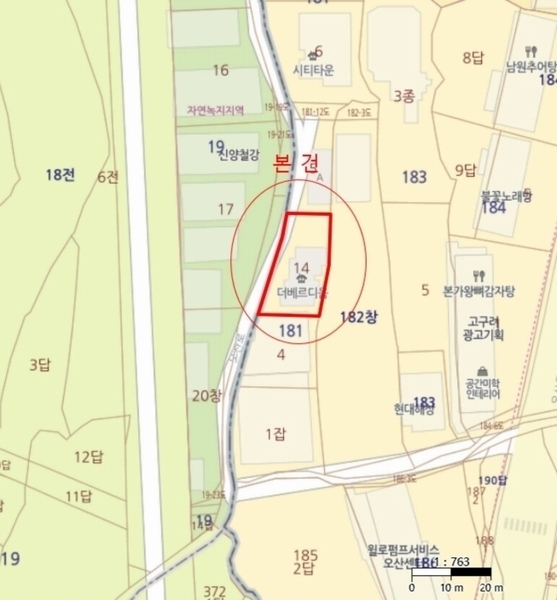 2024타경10050 경기도 오산시 오산로 9-12, 더베르디움 비동 4층 402호 다세대(빌라)[공급24평형] 경매 이미지
