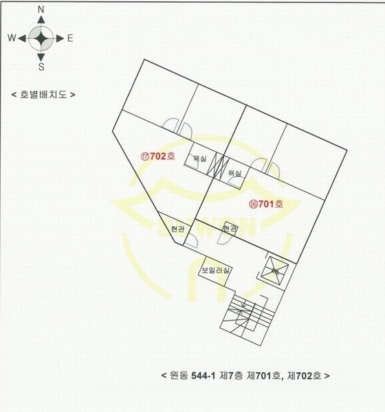 2024타경10623 경기도 오산시 밀머리로 50, 구분건물 7층 701호 오피스텔 경매 이미지