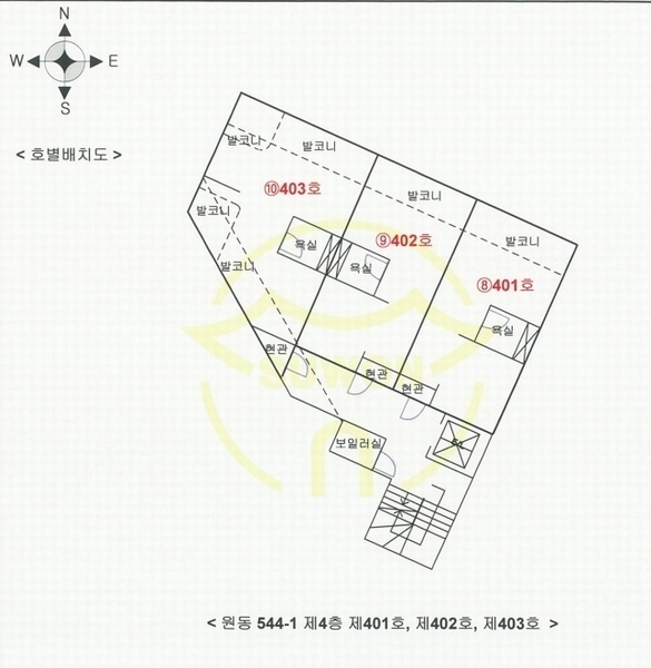 2024타경10623 경기도 오산시 밀머리로 50, 구분건물 4층 402호 다세대(빌라)[공급11평형] 경매 이미지