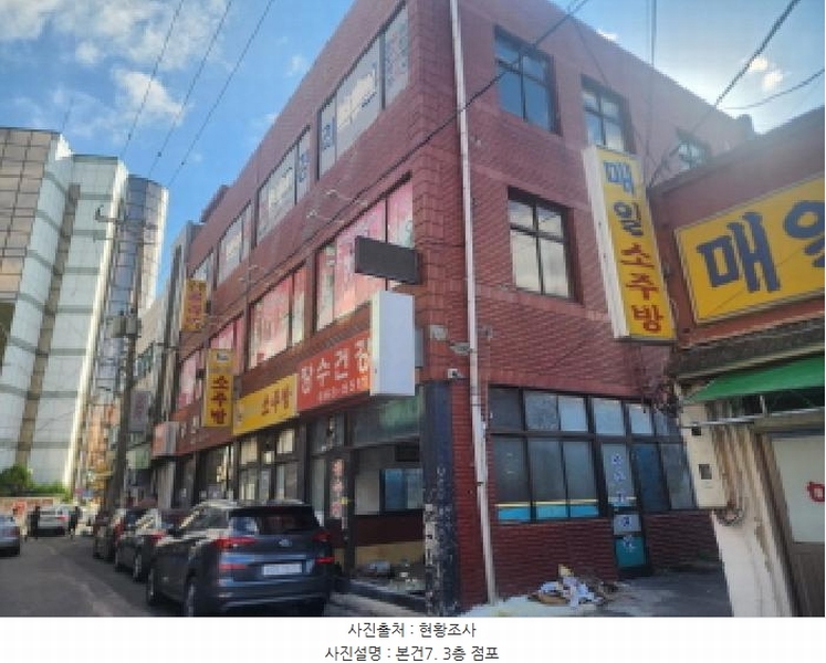 2025타경625 전라남도 여수시 충무동 614-8 근린시설 경매 이미지