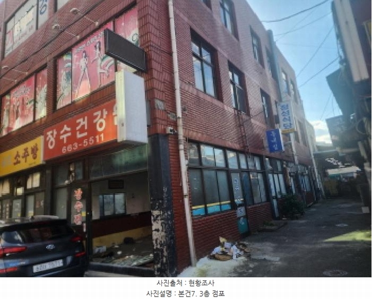 2025타경625 전라남도 여수시 충무동 614-8 근린시설 경매 이미지