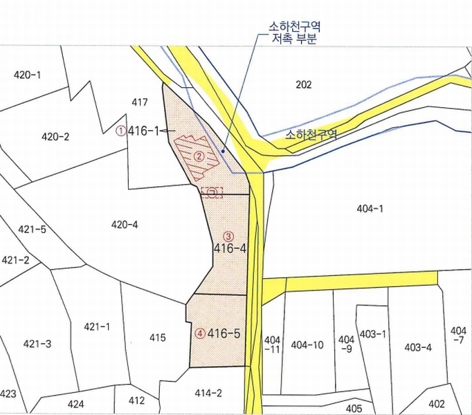 2025타경229 경상남도 함안군 산인면 송정리 416-4 농지 경매 이미지