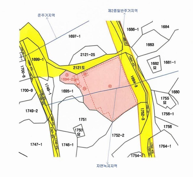 2025타경1311 제주특별자치도 제주시 구좌읍 김녕리 1694-2 농지 경매 이미지