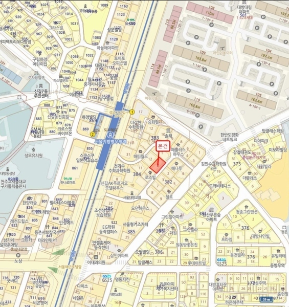 2025타경102400 서울특별시 동작구 여의대방로 204-19, 엘리시아 1동 6층 602호 다세대(빌라)[공급15평형] 경매 이미지