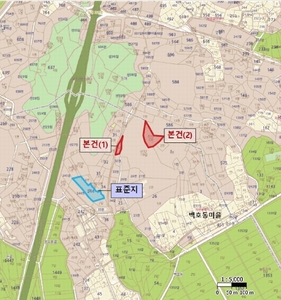 2025타경466 전라남도 무안군 일로읍 용산리 산32-2 임야 경매 이미지