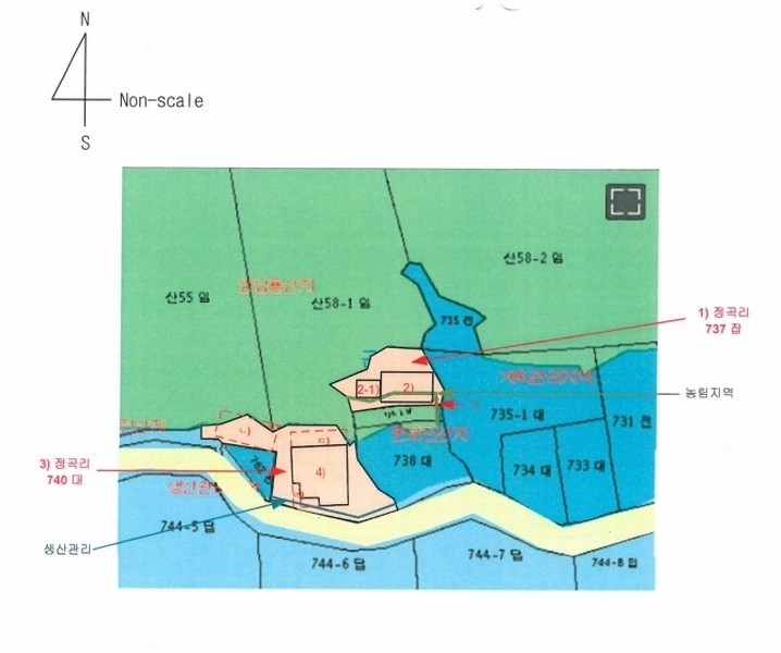2025타경795 경상남도 사천시 곤명면 정곡리 740 주택 경매 이미지