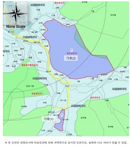 2025타경30884 경상남도 진주시 미천면 효자리 산26 임야 경매 이미지