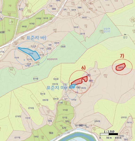 2025타경100218 경상북도 영주시 장수면 갈산리 586 농지 경매 이미지