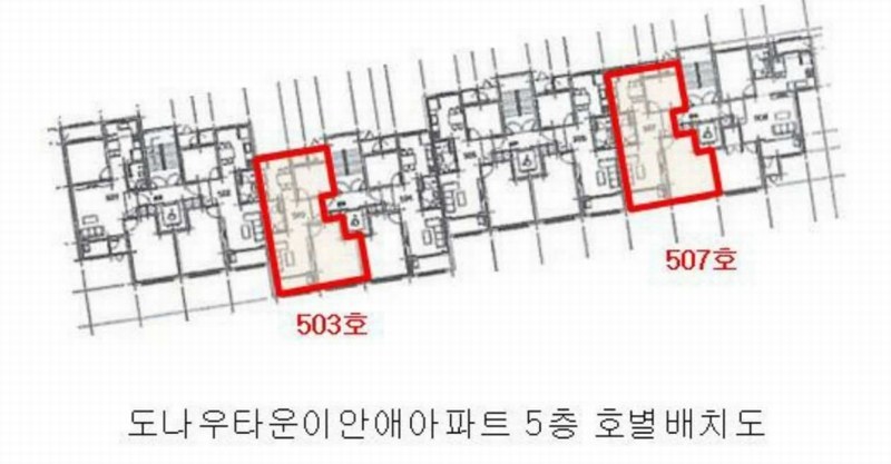 2025타경33902 전라남도 나주시 나주로 83-19, 도나우타운이안애아파트 5층 503호 아파트[공급24평형] 경매 이미지