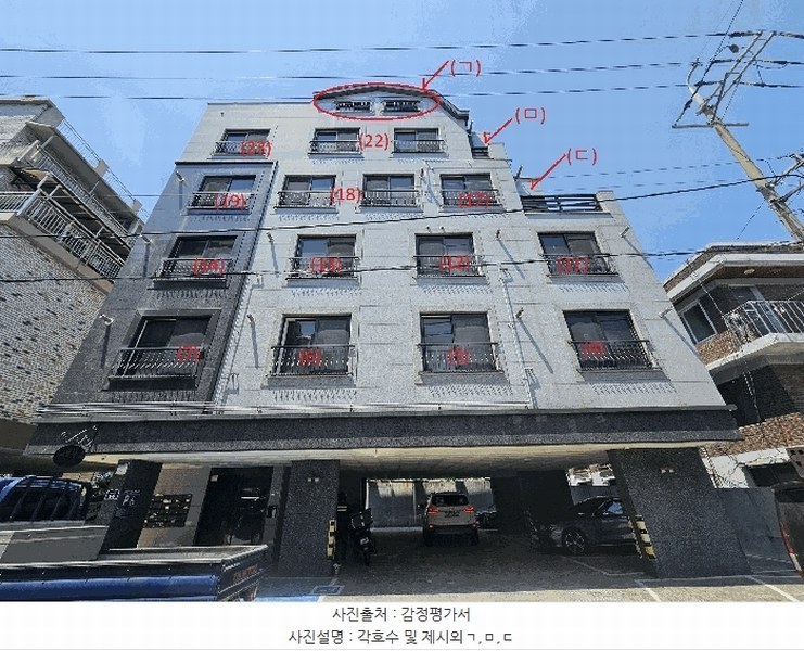 2025타경1044 경기도 수원시 권선구 세지로12번길 9-9, 그린파크 5층 502호 다세대(빌라)[공급7평형] 경매 이미지
