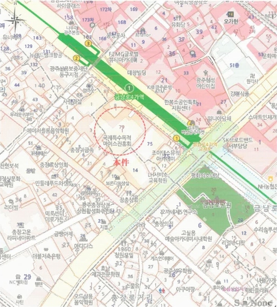 2025타경1816 광주광역시 동구 금남로 202, 로머스파크주건축물 12층 1203호 오피스텔[계약40평형] 경매 이미지