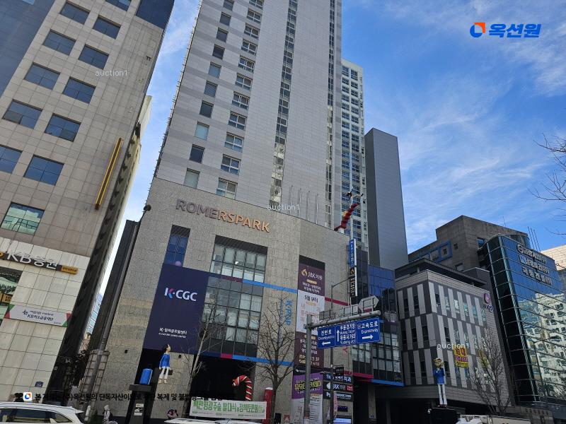 2025타경1816 광주광역시 동구 금남로 202, 로머스파크주건축물 7층 704호 오피스텔[계약40평형] 경매 이미지