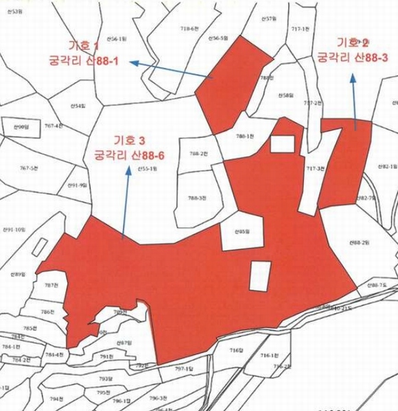 2026타경10 전라남도 순천시 주암면 궁각리 산88-6 임야 경매 이미지
