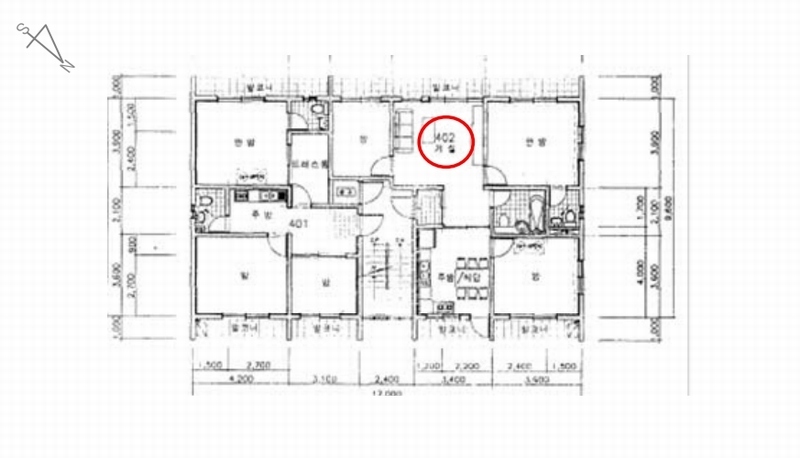 2025타경502641 대전광역시 서구 도산로370번길 63, 전원주택 4층 402호 다세대(빌라)[공급28평형] 경매 이미지