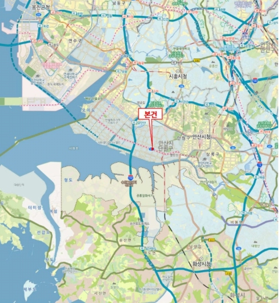 2025타경52872 경기도 안산시 단원구 별망로 419, 광양프런티어밸리지식산업센터 1동 4층 416호 근린상가 경매 이미지