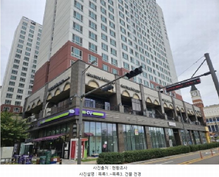 2025타경53282 경기도 시흥시 서울대학로264번길 50, 배곧헤리움어반크로스2차 비동 1층 105호 근린상가 경매 이미지