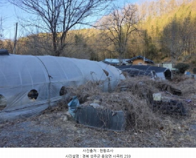 2025타경3712 경상북도 성주군 용암면 사곡리 257 대지 경매 이미지