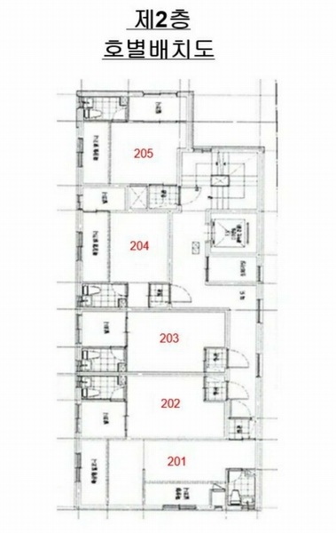 2024타경1315 부산광역시 연제구 거제대로124번길 40, 수림하우스 가동 2층 204호 다세대(빌라)[공급6평형] 경매 이미지