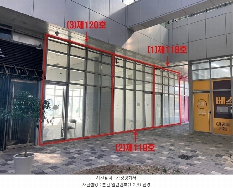 2024타경12025 경기도 화성시 동탄첨단산업1로 14, 동탄케이밸리 1층 120호 근린상가 경매 이미지