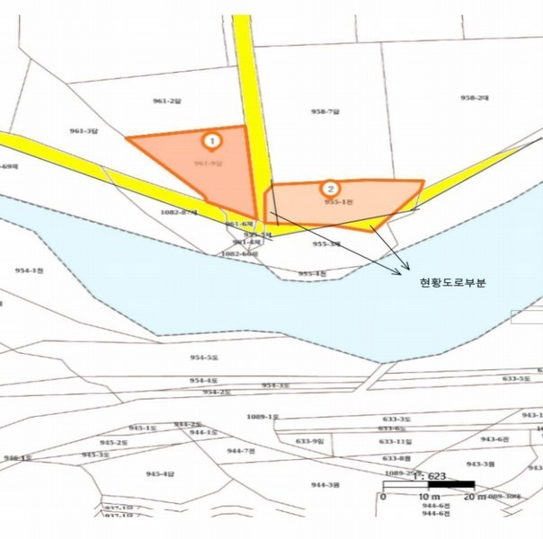 2025타경527 경상북도 경주시 마동 955-1 농지 경매 이미지