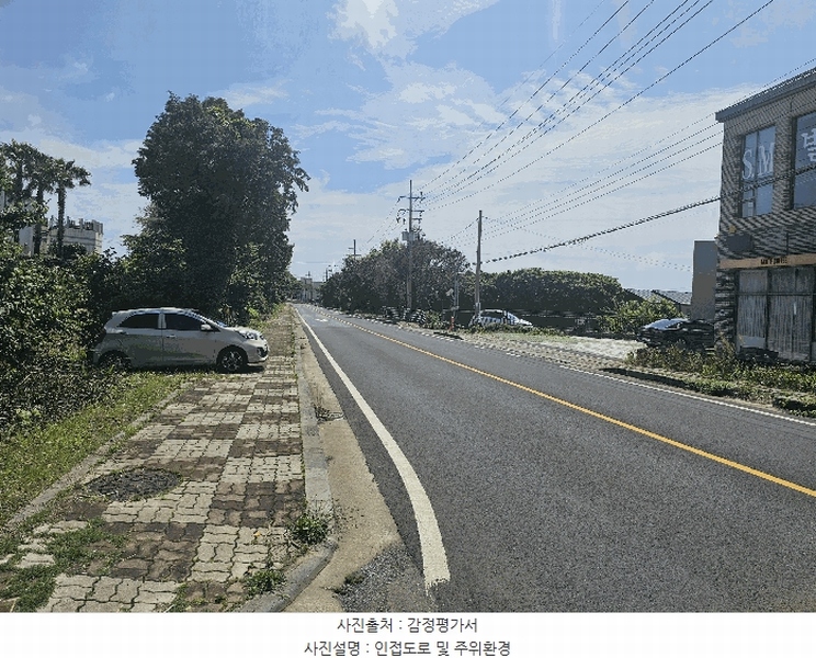 2025타경1399 제주특별자치도 서귀포시 중산간서로 2276, 구분건물 비동 2층 201호 근린상가 경매 이미지