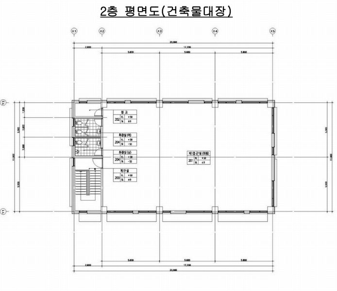 2025타경1399 제주특별자치도 서귀포시 중산간서로 2276, 구분건물 비동 2층 201호 근린상가 경매 이미지