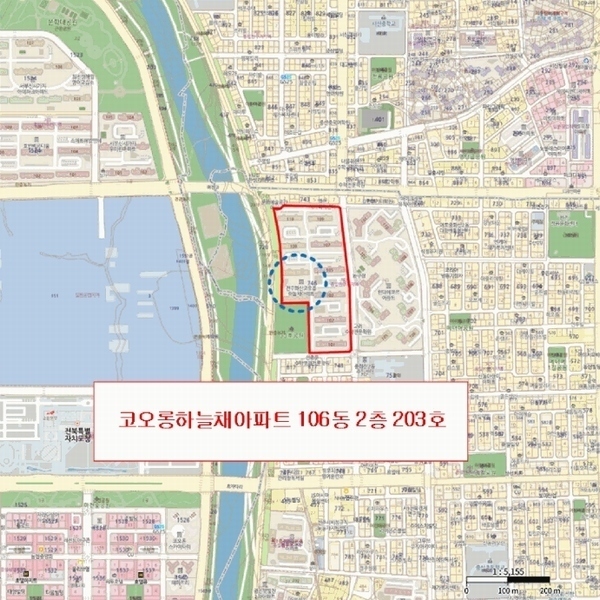 2025타경31471 전북특별자치도 전주시 완산구 화산천변로 55, 코오롱하늘채아파트 106동 2층 203호 아파트[공급56평형] 경매 이미지