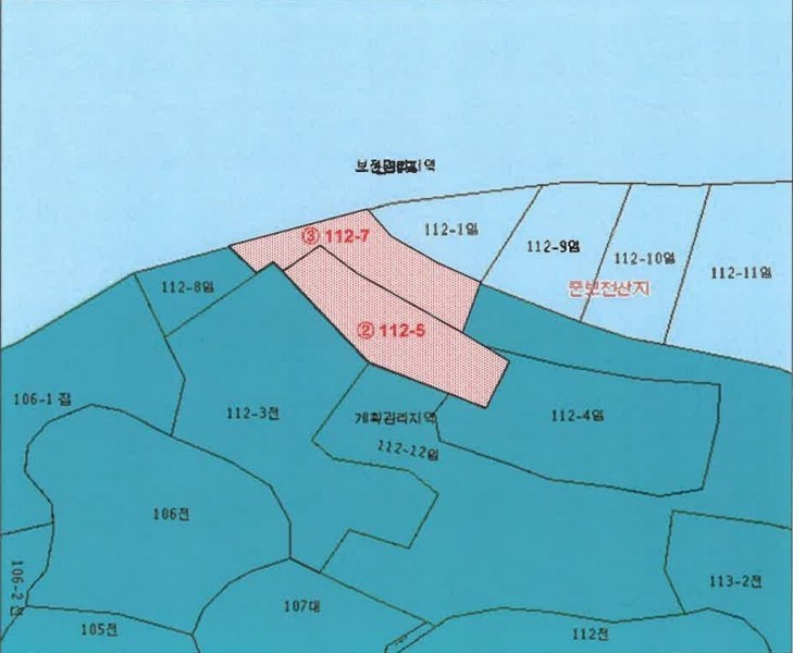 2025타경710 전라남도 여수시 돌산읍 둔전리 112-5 농지 경매 이미지