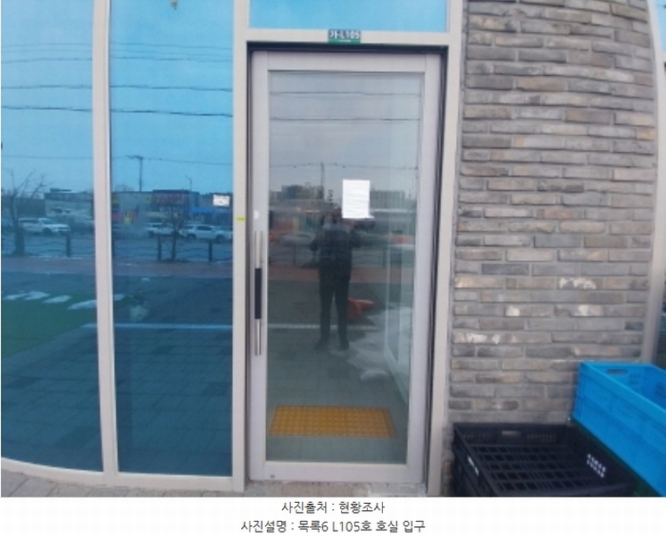 2024타경96368 경기도 오산시 동부대로 332-13, 오산더테라스퀘어 가동 지1층 엘105호 근린상가 경매 이미지
