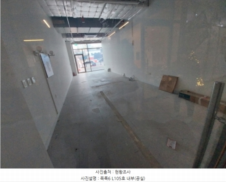 2024타경96368 경기도 오산시 동부대로 332-13, 오산더테라스퀘어 가동 지1층 엘105호 근린상가 경매 이미지