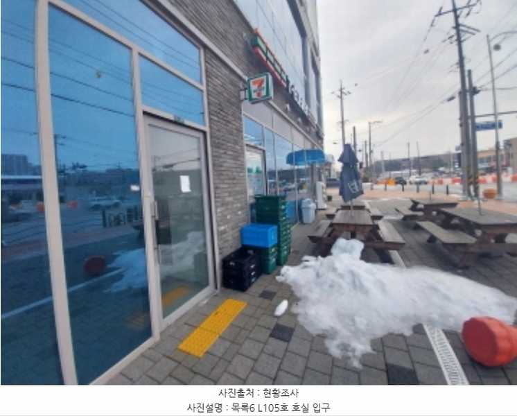 2024타경96368 경기도 오산시 동부대로 332-13, 오산더테라스퀘어 가동 지1층 엘105호 근린상가 경매 이미지