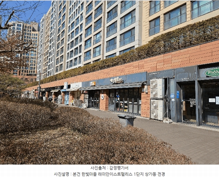 2025타경54432 경기도 용인시 수지구 동천로153번길 7, 한빛마을래미안이스트팰리스1단지 상가동 1층 1블록-10호 근린상가 경매 이미지