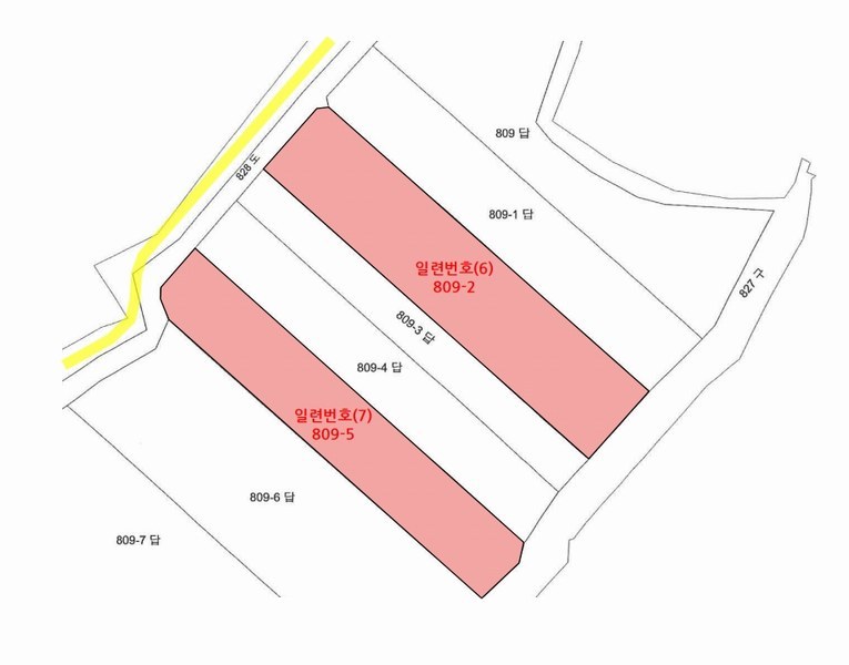 2025타경368 전북특별자치도 부안군 줄포면 파산리 809-2 농지 경매 이미지
