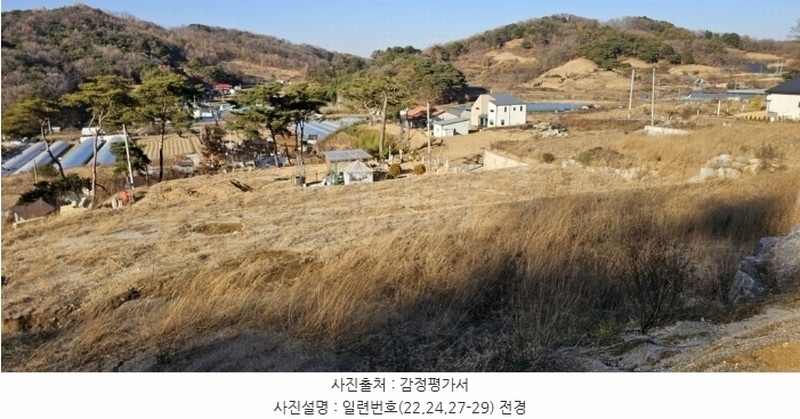 2024타경1886 충청남도 논산시 은진면 시묘리 326-2 임야 경매 이미지