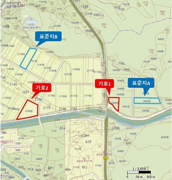 2025타경30555 충청북도 충주시 산척면 송강리 2200 농지 경매 이미지