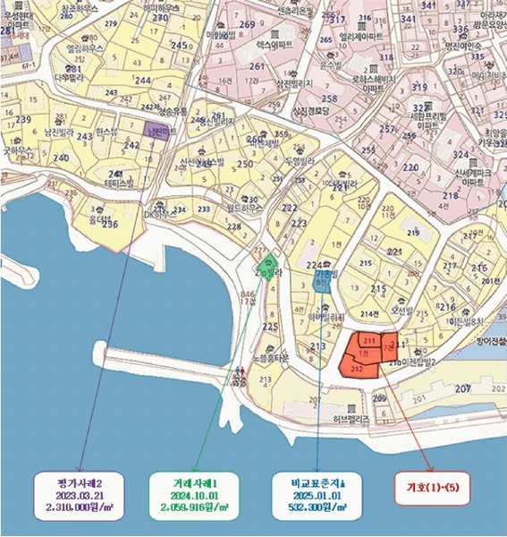 2025타경12684 울산광역시 동구 방어동 211-1 농지 경매 이미지