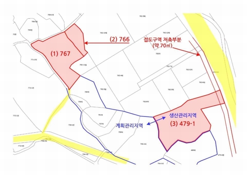 2025타경711 충청남도 당진시 석문면 삼봉리 479-1 농지 경매 이미지
