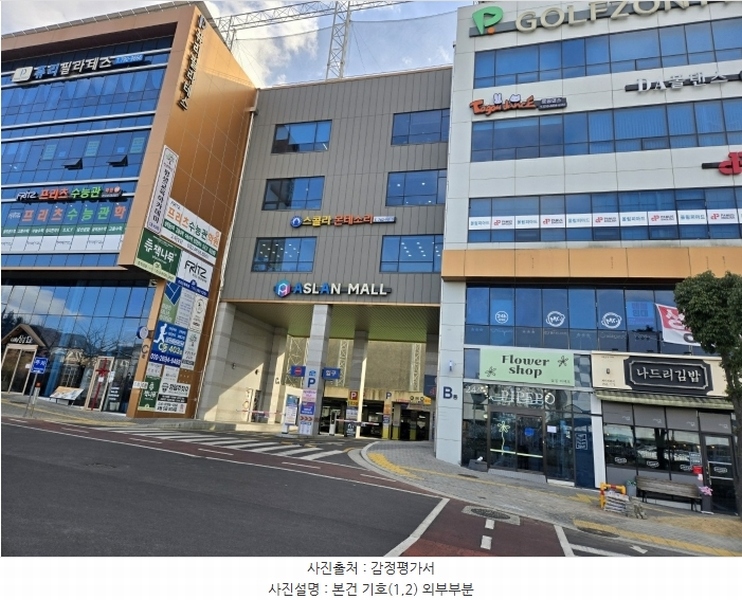 2025타경67 경상남도 진주시 충의로 119, 진주혁신도시아슬란스포츠몰 4층 비408호 근린상가 경매 이미지