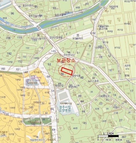 2026타경50215 충청북도 청주시 서원구 장성동 50-1, 신화보관소 스포티지 경매 이미지